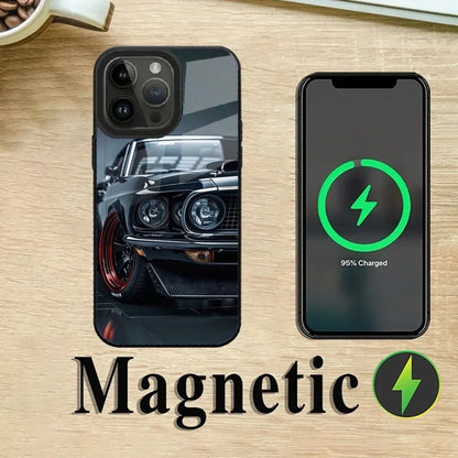 F-Fords Car M-Mustang Phone Case For iPhone 16,15,14,13,12,11,Plus,Pro,Max Mini Magsafe Magnetic Wireless Charging
