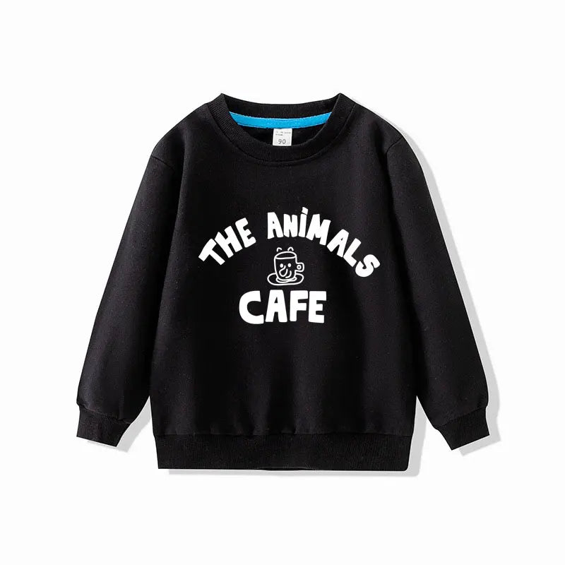 Children Sweatshirts Long Sleeve Tops for Kids Cartoon Boys T-shirts Spring Autumn Girls Pullovers Toddler Outfits Baby Tees