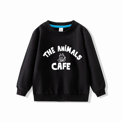 Children Sweatshirts Long Sleeve Tops for Kids Cartoon Boys T-shirts Spring Autumn Girls Pullovers Toddler Outfits Baby Tees