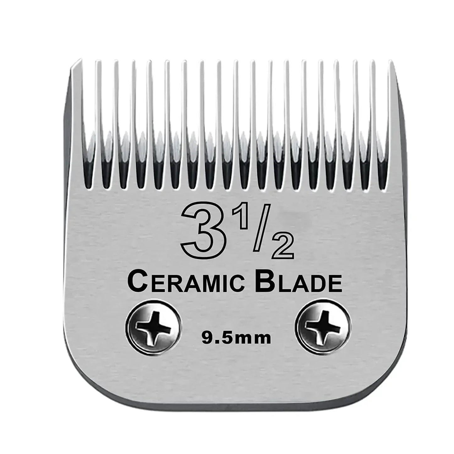 Pet Dog Cat Detachable Ceramic Blade Compatible with Andis,Oster A5 & 76,Wahl KM 10 Series Animals Grooming Clippers