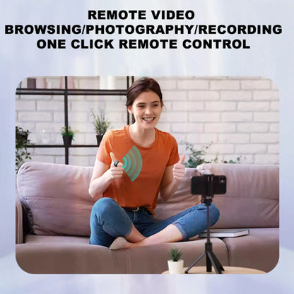 Blue-tooth Remote Control Scrolling E-book Page Turner For Tik-tok Video Remote Control Selfie Stick Camera Controller