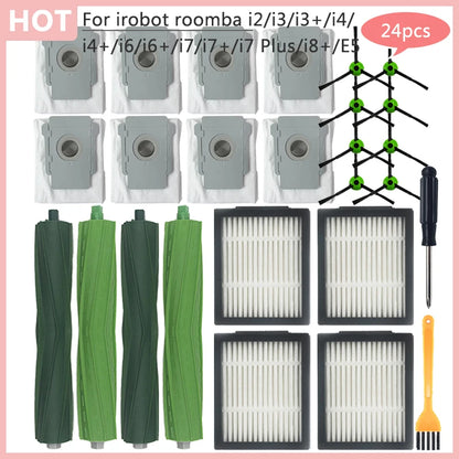 E5 E6 E7 Filter Dust Bag For irobot roomba i2 i3 i3+ i4 i4+ i6 i6+ i7 i7+ i7 Plus i8+ Replacement Main Side Brush Vacuum cleaner