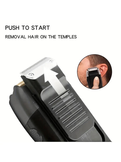 Kemei Original Multi-functional 2 In 1 Electric Shaver Rechargeable LCD Digital Display Reciprocating Razor For Men KM-2026 2027