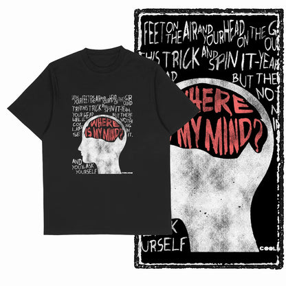 Coolmind U4 Streetwear Cool Print Exclusive Graphic T shirt fo men 100% Cotton Big Size vintage BLACK men's novelty tee shirt