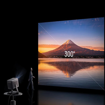 Dangbei DBOX02 Pro 4K Laser Projector HDR10+ 2000 ISO Lumens Auto Keystone Dolby Audio Home Theater UHD Projector for Movies
