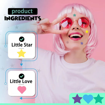 432 Patchs Anti-Boutons Colorés en PE, Mignons Patchs Anti-Boutons en Forme d'Étoile, Invisibles et Efficaces