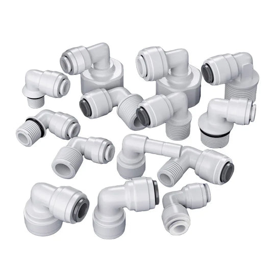 10PCS Straight Ro Quick Water Fitting 1/4" Hose Pipe Connector Water Filter Reverse Osmosis Parts by PDG ibma