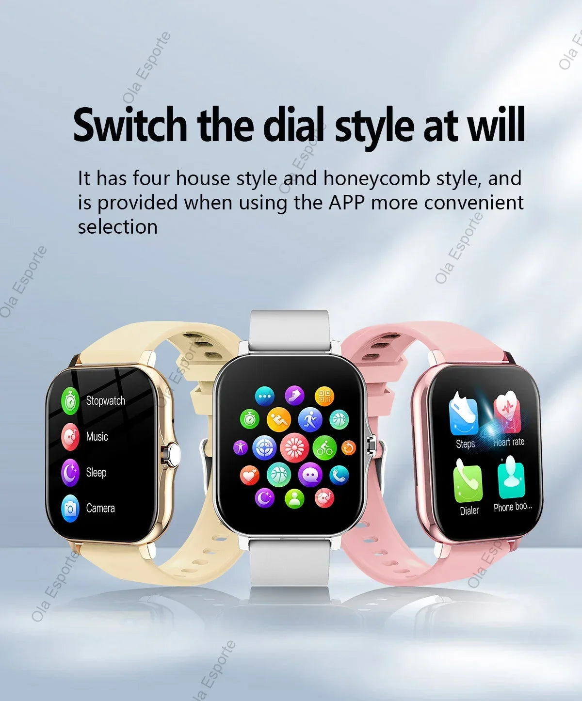 2026 New Smart Watch For Android IOS 1.83Inch Color Screen Bluetooth Call Blood Oxygen/Pressure Monitoring Smart Watch Women Men