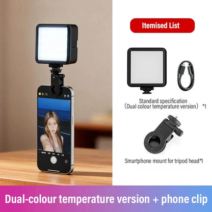 SOONPHO P5 LED RGB Video Light Professional Photographic Lighting 2500K-7000K Bi Color For Photo Studio Portable Lamp