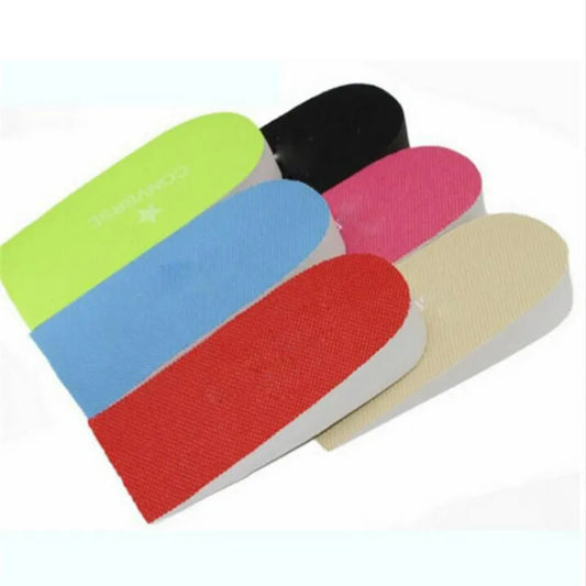 2.5cm Heightening Insole Invisible Unisex Women Heighten Insert Cushion Pads EVA Lifting Insole Heel Arch Support Taller Cushion by PDG ibma