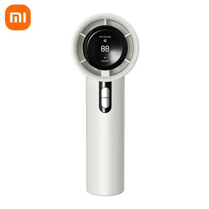 Xiaomi Ultra Quiet 100 Speed Handheld Fan USB Rechargeable Portable Mini Turbo Fan for Office and Travel with LED Indicator