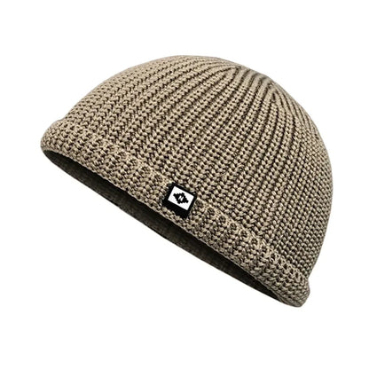 Soft Knitted Hat Windproof Thickened Autumn Winter Hat Ear Protection Hip Hop Hat Warm Bonnets Outdoor