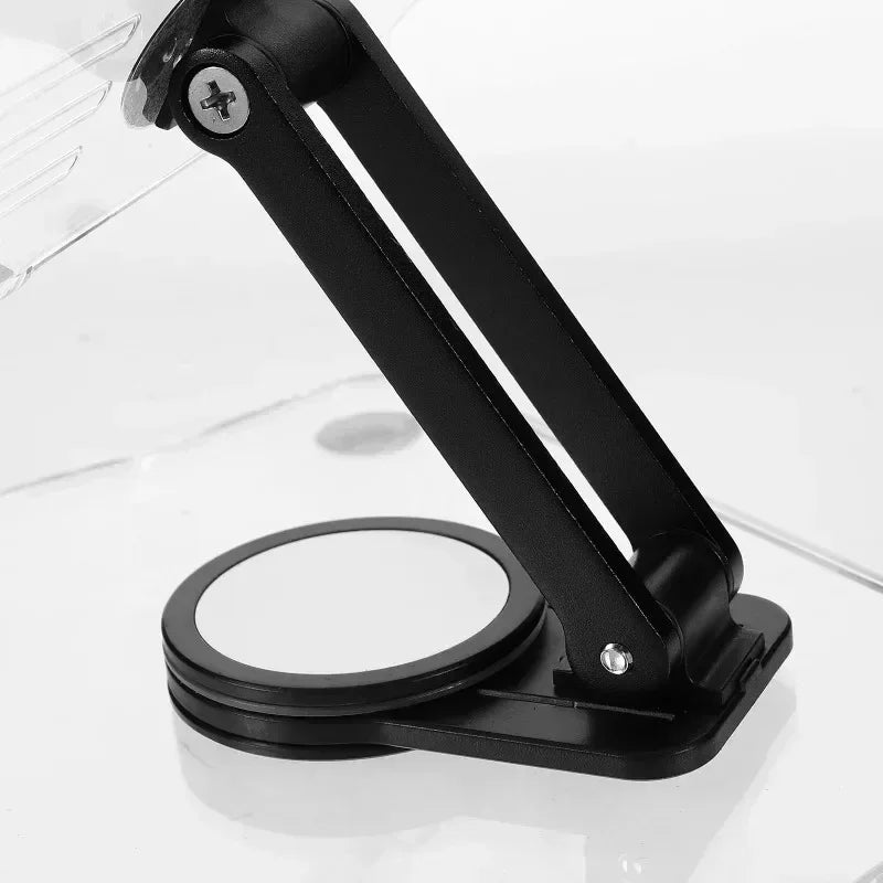 Foldable Tablet Support Office Desk Cell Phone Stand Telephone Versatile Grey Mobile Bracket