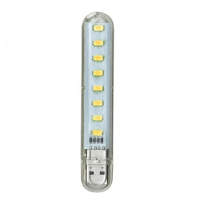 1 Pcs 8 LED Mini Portable USB Lamp DC 5V Camping USB Lighting for PC Laptop Mobile Power Bank Gadget