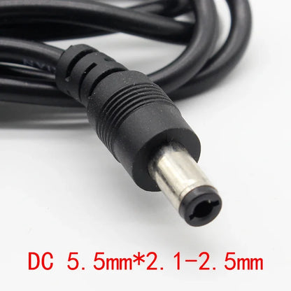 1PCS 12V2A AC 100V-240V Converter Adapter DC 12V 2A 2000mA Power Supply EU Plug 5.5mm x 2.1-2.5mm for LED CCTV
