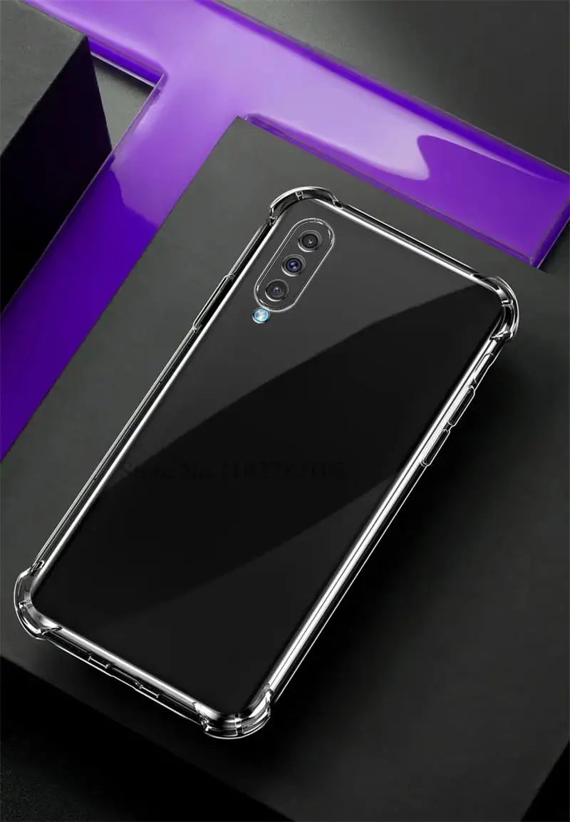 A50 A30S Case For Samsung Galaxy A50 Case Silicone Clear Transparent Case For Samsung A30s Phone Case A 50 30s A505F A307F Cover