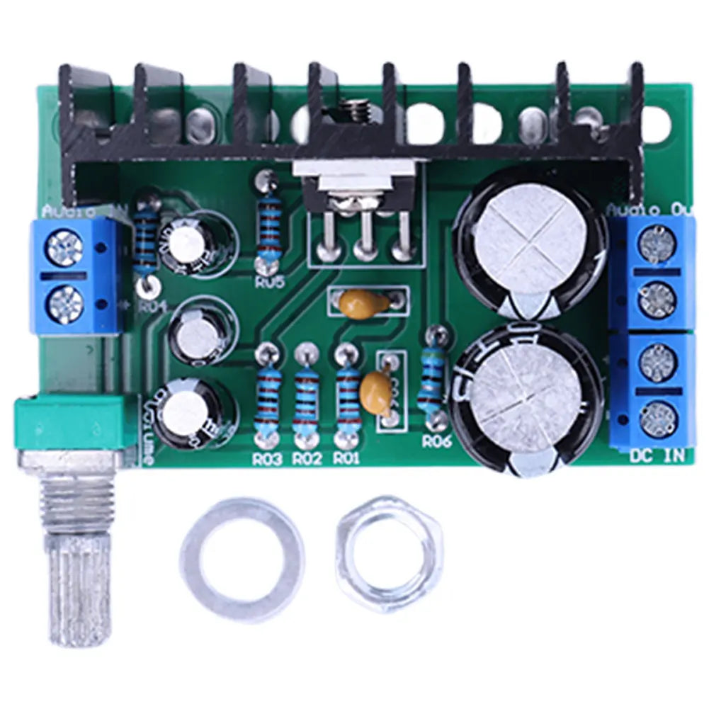 TDA2050 Mono Audio Power Amplifier Board 1-2A Stereo Amplifier Board 10-100W Audio Amplifier Output Module DC/AC 12-24V
