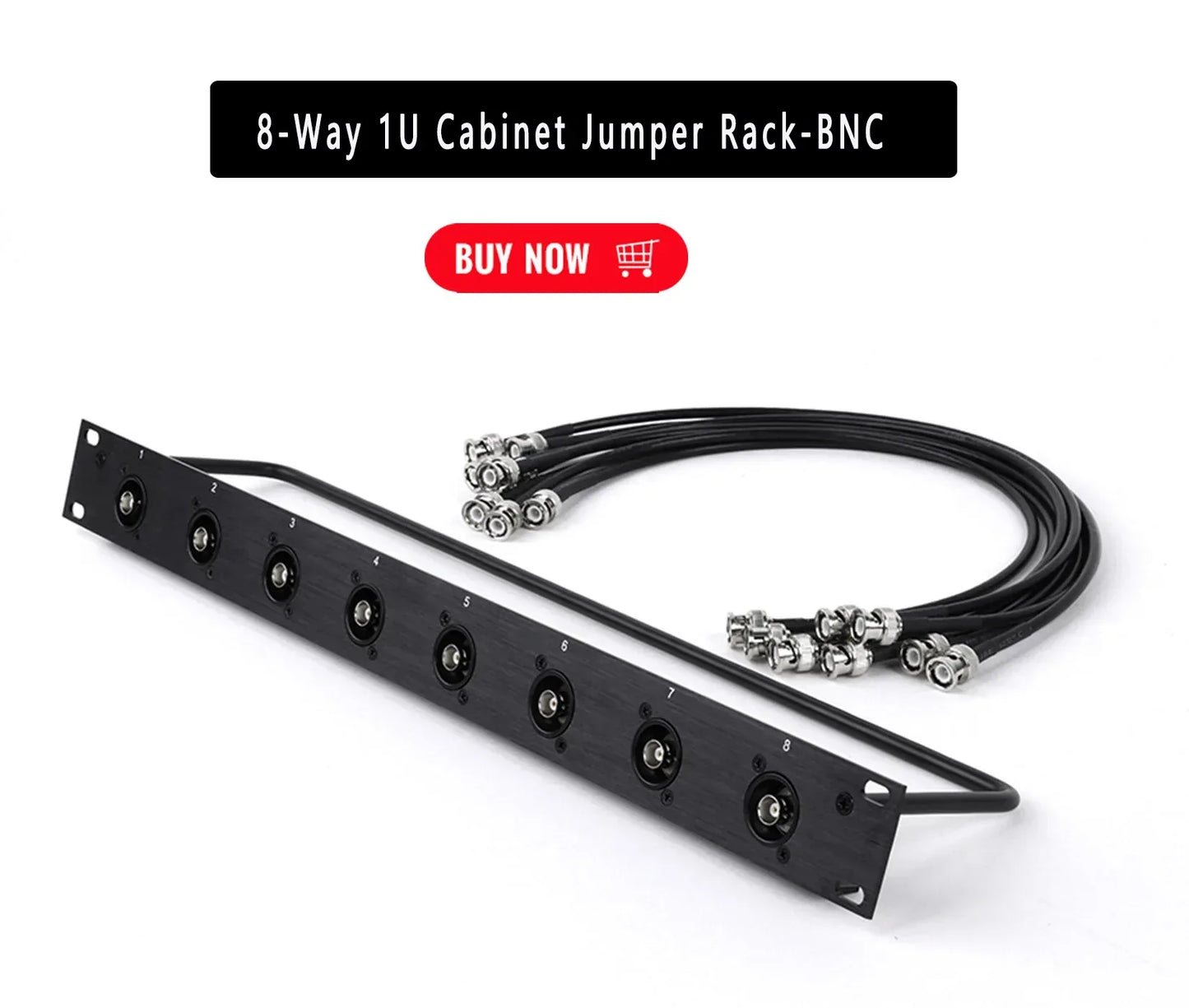 1pc BNC Female Socket Adapter Panel Mount Chassis Connector D-type Soldering free 50ohm/75ohm Audio&Video Jack