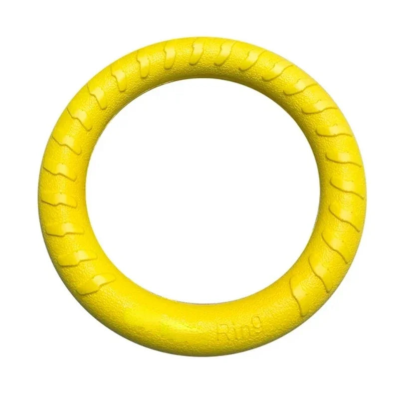 Dog Toys Pet Flying Discs EVA Dog Training Ring Puller Resistant Toys For Dogs Floating Puppy Bite Ring Toy Interactive