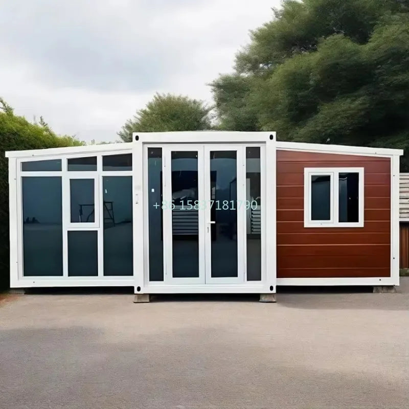 Prefabricated Container House Mobile Expand Container House Portable Small Family Modern Villa Family Waterproof Home Container