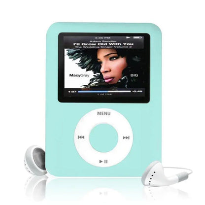 4/8GB Portable Mini MP3/MP4 Player Touch Key Walkman with Video Radio Classic HiFi Music Player Sound Can Be Played Externally