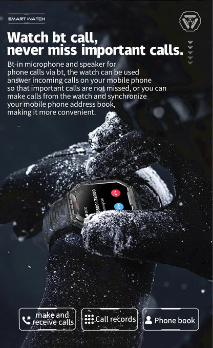 2025 New Men's Smart Watch 360 * 360 HD Touch Screen Sports Waterproof Smartwatch Health Monitoring Bluetooth Call Smart Watches