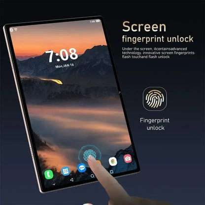 2025 Pad 16 Pro Tablet 5G Dual SIM 10000mAh Tablet 10 inch Android PC 22GB+2TB WIFI Snapdragon 870 Tablets For Children Kids Tab
