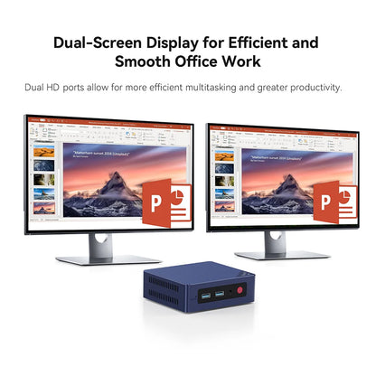 Beelink Mini S13 Intel Twin Lake N150 S12 Pro N100 16G 500G Windows 11 Mini S 11th N5095 DDR4 8GB 128GB Desktop Computer N95