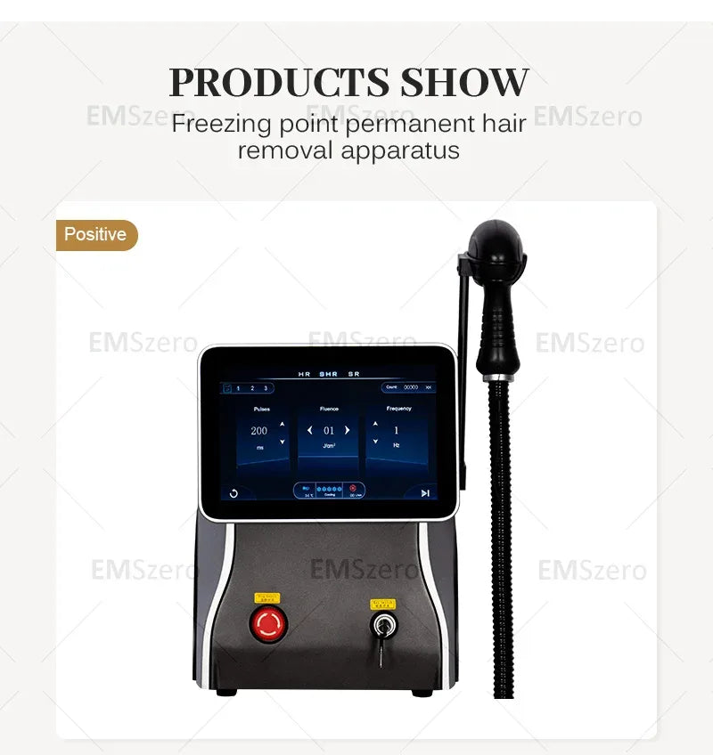 3500W Freezing Point Private Parts Body Face 808nm Diode Laser Hair Removal Machine Multifunction Permanent Painless Epilator