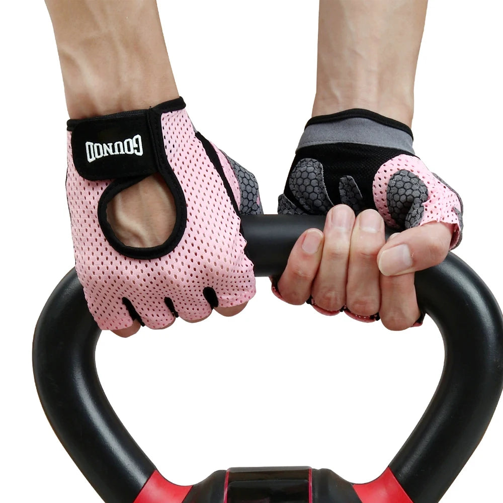 1Pair Workout Gloves Weight Lifting Gloves Palm Support Protection for Men Women,Exercise Gloves Sports for Training,Fitness,Gym