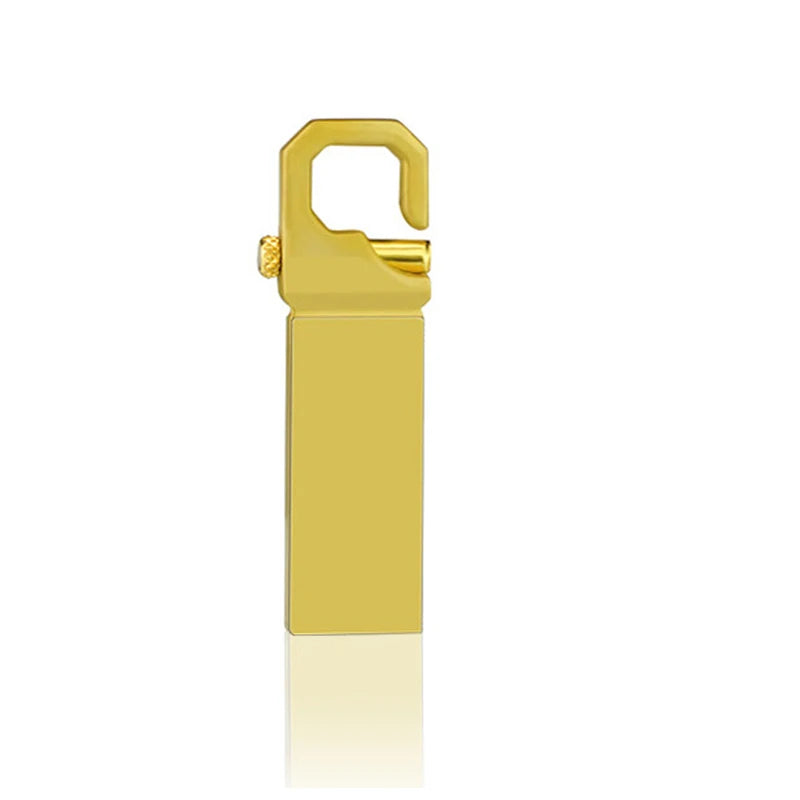 50PCS/lot Metal USB 2.0 Flash Drives 1GB 2GB 4GB Pendrive 8GB 16GB Pen Drive 32GB 64GB Memory USB Sticks 128MB 256MB Free LOGO