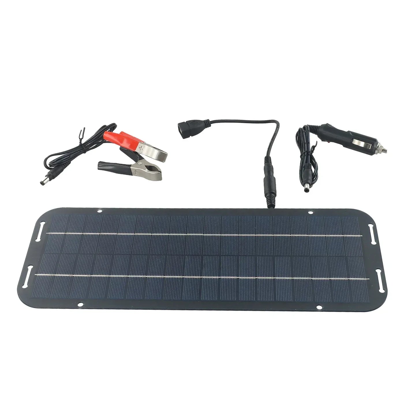 Monocrystalline Solar Cells Solar Battery Trickle Charger 12V Olt Power Solar Panel Solar Battery Charger Car Van Boat Kit