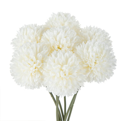 3/5PCS Silk Hydrangea Pompon Home Decor Scrapbooking Wedding Festival Wreath Bridal Accessories Clearance Artificial Flowers Diy