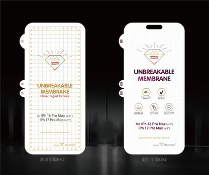 2pcs/set HD Matte Transparent Soft Hydrogel Film Screen Protector for iPhone 17 Air Pro Max Front Back UNBreakable Membrane Film