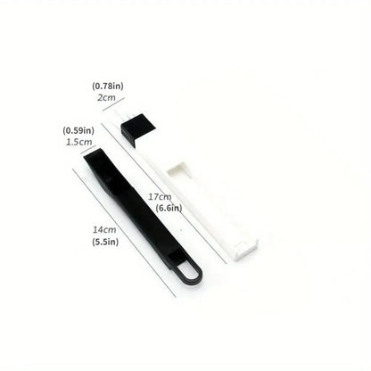Portable Two-in-one Cleaning Brush Multifunctional Door and window Keyboard Groove Cleaner Dust Shovel Window Rail Cleaning Tool