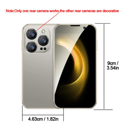 SOYES New XS18Pro 3.0" Mini Smartphone 2GB RAM 16GB ROM Facial Recognition Android 9.0 Dual SIM Standby 3G Network Little Phone