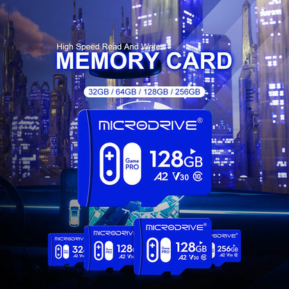 High speed memory card 32GB 50GB 64GB Class 10 Mini sd card flash usb mini pen drive TF card 100GB 128GB for Smartphone