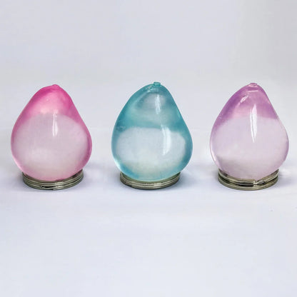 Creative popsicle shape decompression toy color gradual change extrusion decompression slow rebound practical mini toy