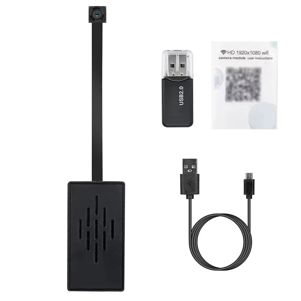 Mini Camera 1080P HD WiFi Camcorder DIY Portable Wireless Module Video Recorder Motion Detection P2P Camera Support Remote View