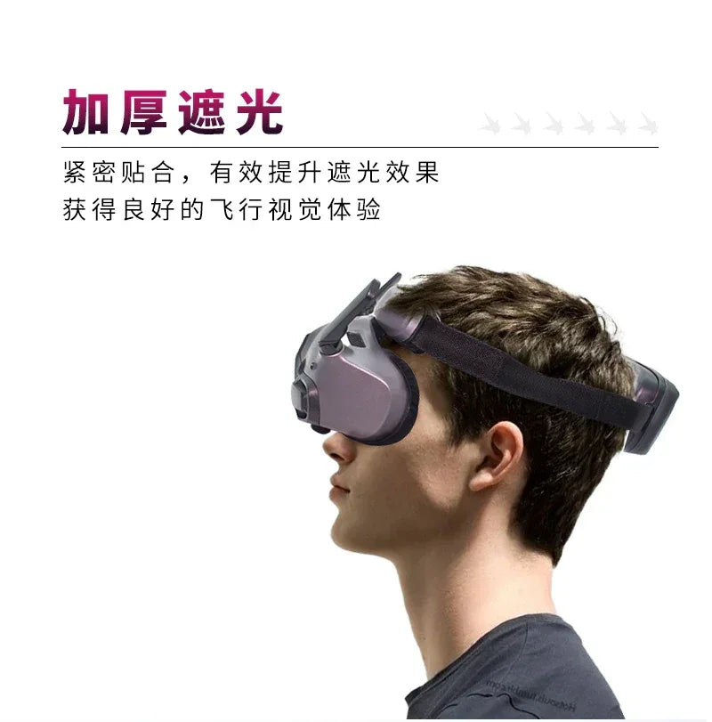 DJI AVATA 2 goggles 3 ice silk breathable pad sponge eye mask comfortable and light resistant drone accessories