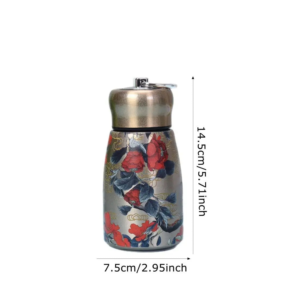 New Stainless Steel Insulated Cup Leak Proof Portable Water Bottle Durable 300ml Slim Insulated Thermal Water Bottle Sports