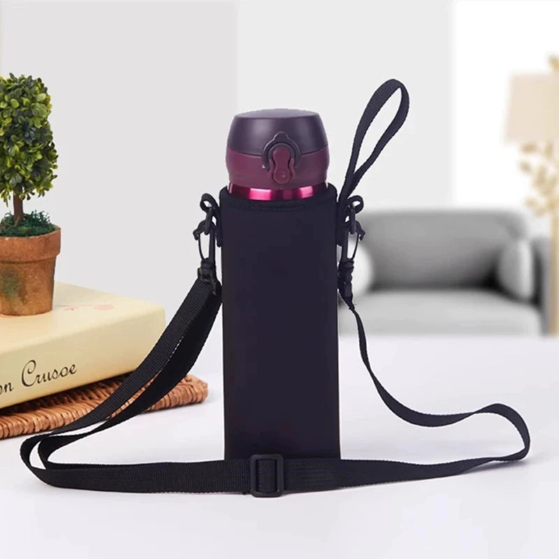 Convenient Water Bottle Case Outdoor Travel Thermos Cup Cover 2 In 1 Portable Water Bottle Bag Outdoor Cup Cover