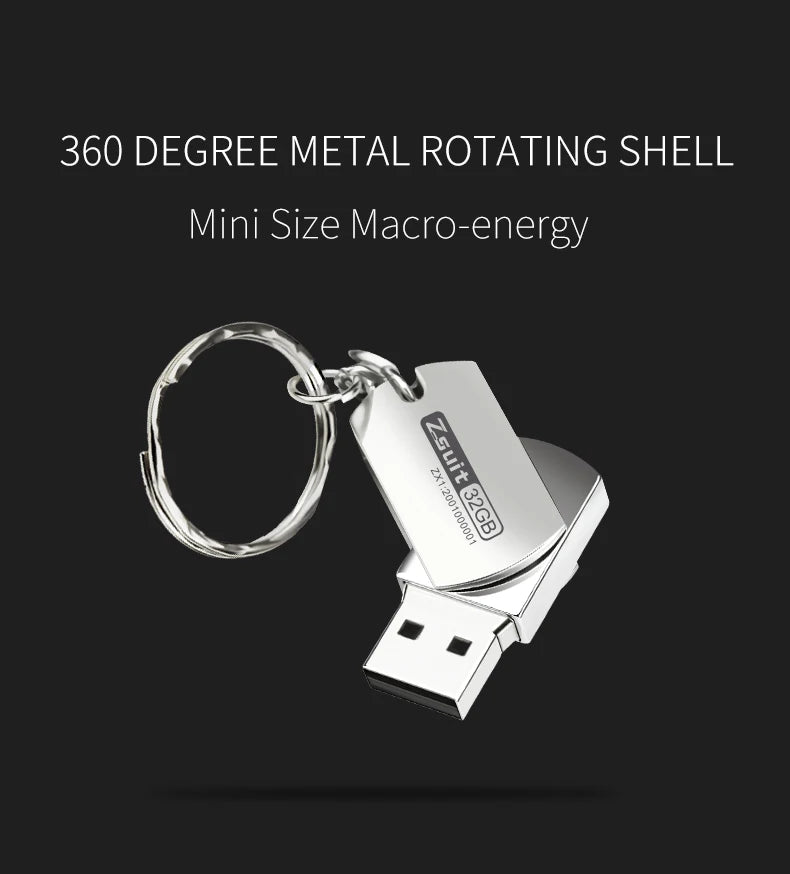 (over 10pcs Free Logo)Metal Flash Drive 4G 8G 32G Pendrive 64gb High Speed Memoria Usb Stick Waterproof Usb Pen Drives 1pcs 128g