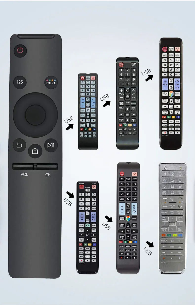 Universal 4K TV HD Smart Remote Control For Samsung 7 8 9 Series BN59-01260A BN59-01259B/E/D Smart TV Remote Control Replacement