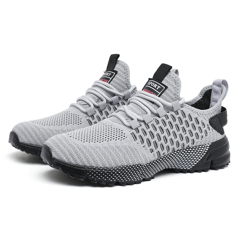 Mesh Shoes Men's Breathable 2025 Summer Mesh Thin Single Men's Full Mesh Men's Trendy Fashionable Casual Running Sports Shoes