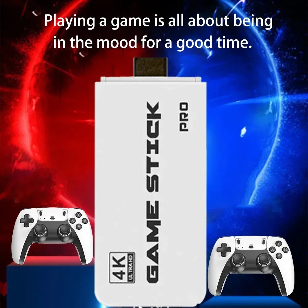 M15 Plus Game Stick Pro HD Output Retro Video Game Console Mini TV Handheld Classic Home Plug and Play Gaming Player