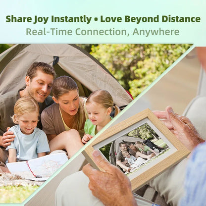 Bigme F7 E-ink Digital Picture Frame, 7.3-inch paper-like digital photo frame support WIFI, 1300mAh battery ultra-long standby