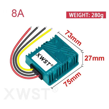 XWST DC DC 9-35V 12v 24v to 12.6v 13.8v 14.5v Constant Current  5A-25A CC Ternary Lithium Lithium Iron Phosphate Battery Charger
