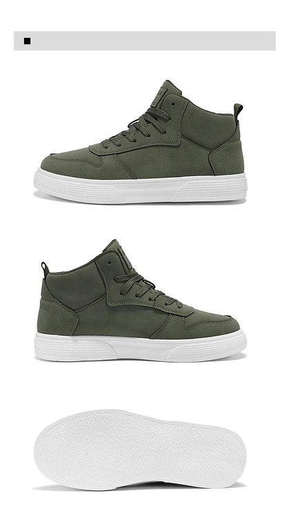 Brand Men's Vulcanzed Shoes Platform High Top Man Sneakers Lightweight Male Running Shoes Breathable Comfort Casual Sport Shoes