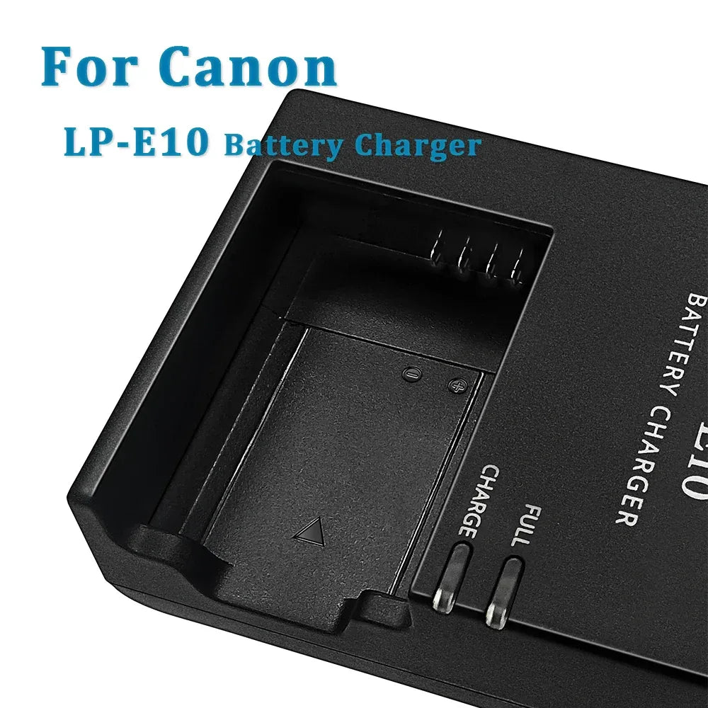 LC-E10/E LC-E10C LP-E10 BATTERY CHARGER For Canon LP-E10 EOS 1100D kiss X50 Rebel T3 EU Standard Plug